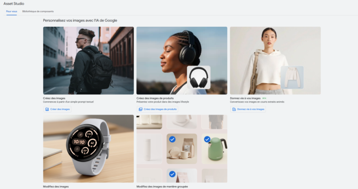 Google Ads intègre Nano Banana pour créer vos visuels